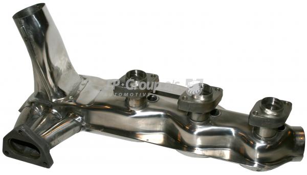 Wärmetauscher, Edelstahl,links/rechts