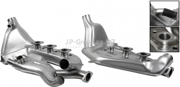 Wärmetauschersatz, Edelstahl, links/rechts, SSI