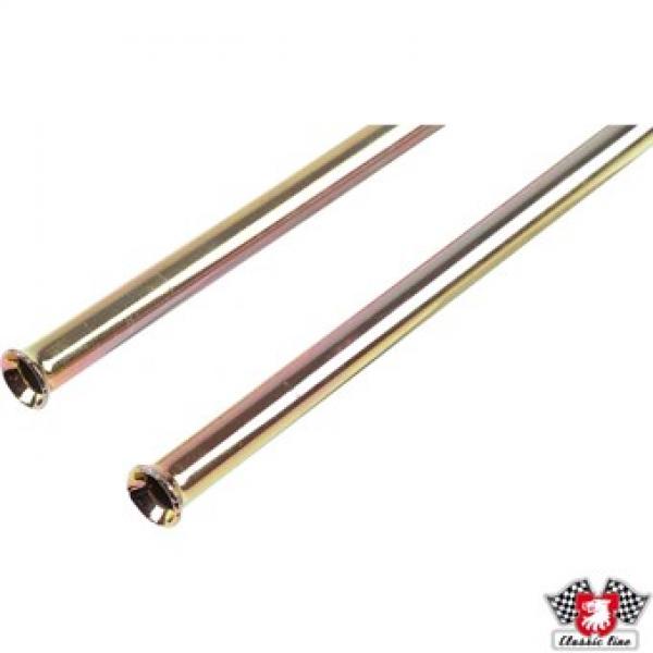 Führungsrohrsatz im Getriebetunnel für Heizkabel