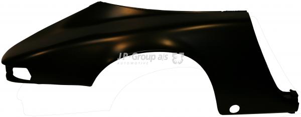 Kotflügel, hinten, komplett, rechts