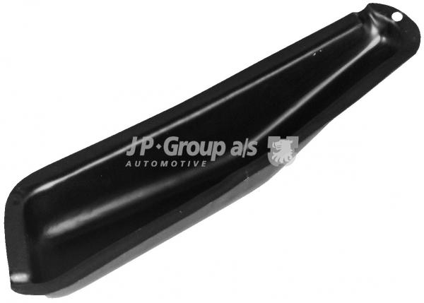 Verstärkungsblech, links, zum Anschweißen an Radkasten