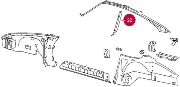 Einfass-Winkel, links