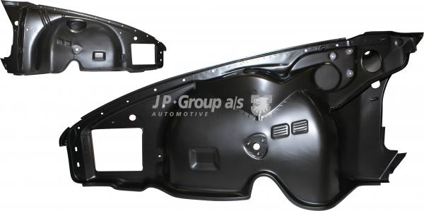 Innenkotflügel, komplett, vorne, rechts