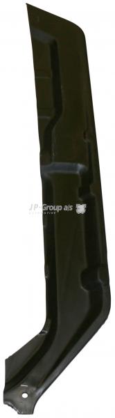 Bodenblech, außen, 18 cm, rechts