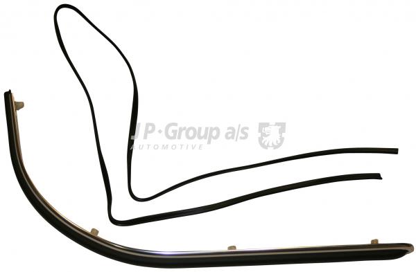 Zierleiste für Stoßstange, hinten