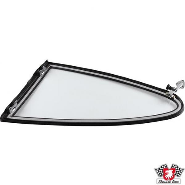 Ausstellfenster mit Chromrahmen rechts