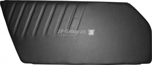 Türverkleidung, schwarzes Vinyl, links