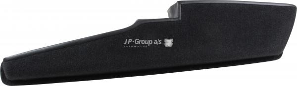 Türablagekasten mit schwarzem Stoffbezug, rechts