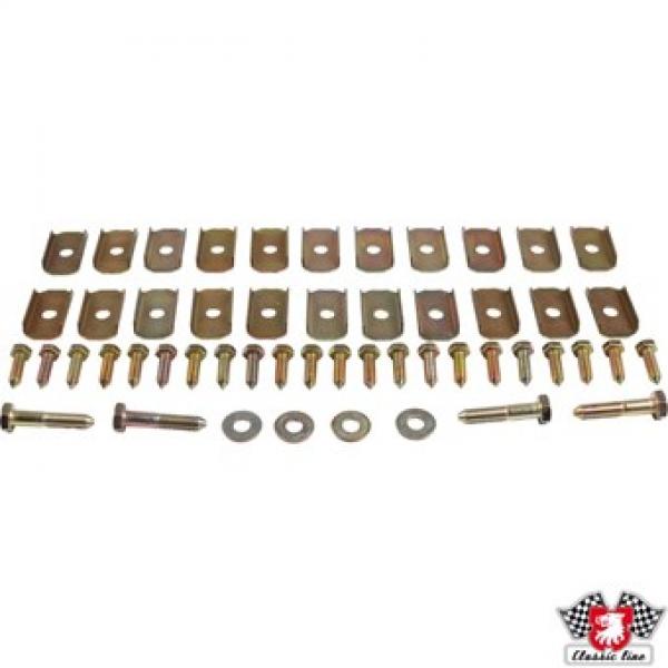 Schraubensatz mit Scheiben für komplettes Bodenblech