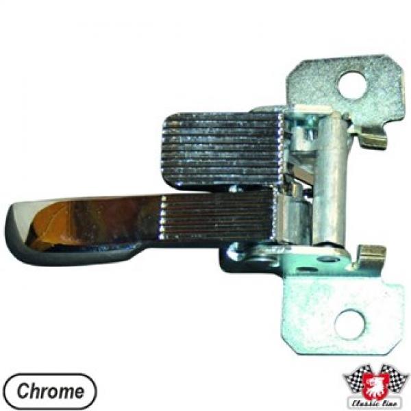 Türöffner innen, rechts, Chrom