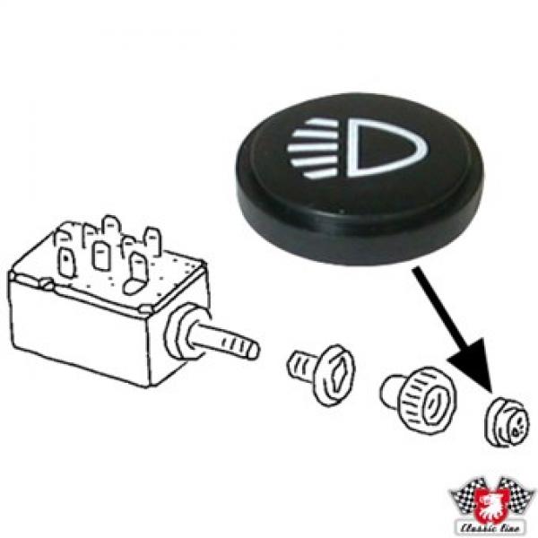 Kappe für Scheinwerferschalterknopf