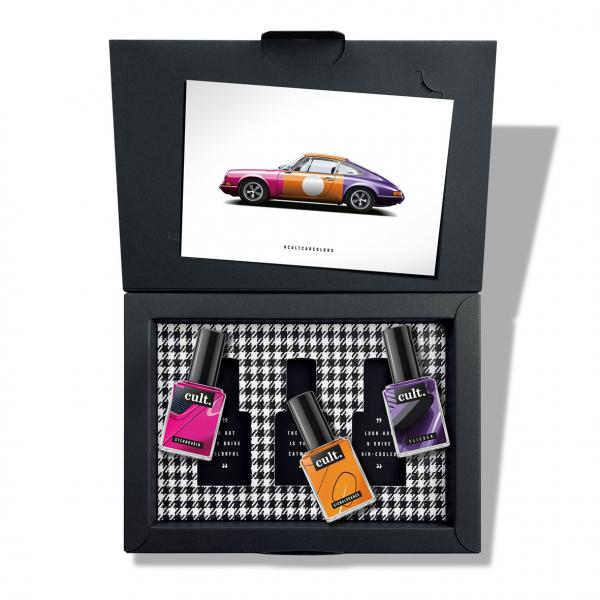 cult. CAR COLORS Nagellack "Expressive Colors" 3er Geschenkset