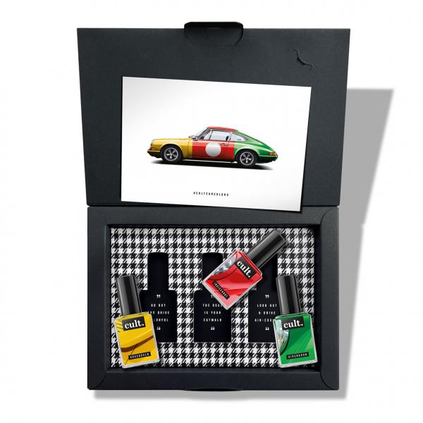 cult. CAR COLORS Nagellack "Traffic Lights" 3er Geschenkset