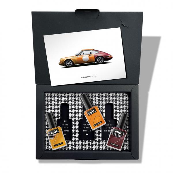 cult. CAR COLORS Nagellack "California Dreaming" 3er Geschenkset
