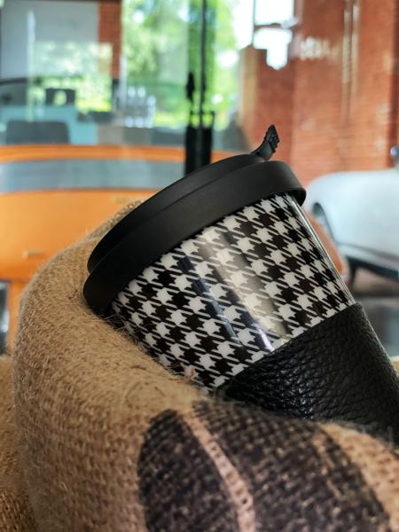 RENNSTOFF To-Go-Becher Pepita Design